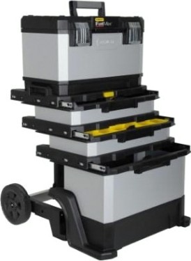 Ящик для инструмента STANLEY FATMAX METAL PLASTIC ROLLING WORKSHOP GREY 1-95-622 [1-95-622]