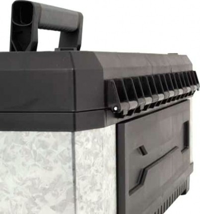 Ящик для инструмента STANLEY GALVANIZED METAL PLASTIC TOOLBOX 20" 1-95-618 [1-95-618]