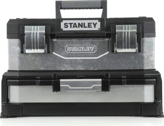 Ящик для инструмента STANLEY GALVANIZED METAL PLASTIC TOOLBOX WITH A DRAWER 20 1-95-830 [1-95-830]