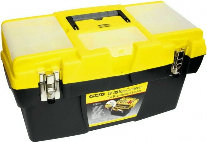 Ящик для инструмента STANLEY JUMBO C/LEVER 19" TBOX + TR 1-92-911 [1-92-911]