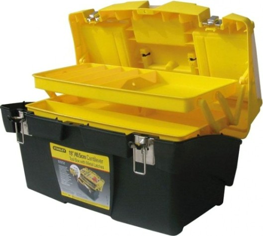 Ящик для инструмента STANLEY JUMBO C/LEVER 19" TBOX + TR 1-92-911 [1-92-911]