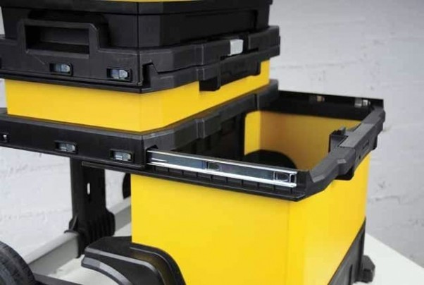 Ящик для инструмента STANLEY METAL PLASTIC ROLLING WORKSHOP YELLOW 1-95-621 [1-95-621]