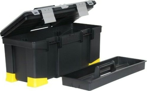Ящик для инструмента STANLEY TB WITH TPR CORNERS AND ALU LATCHES 22" 1-97-512 [1-97-512]