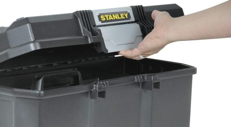 Ящик для инструмента STANLEY TOOL BOX ONE TOUCH LATCH BLK/ST.YEL 1-97-510 [1-97-510]