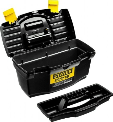 Ящик для инструмента STAYER ORION-19 пластиковый, [38110-18_z03]