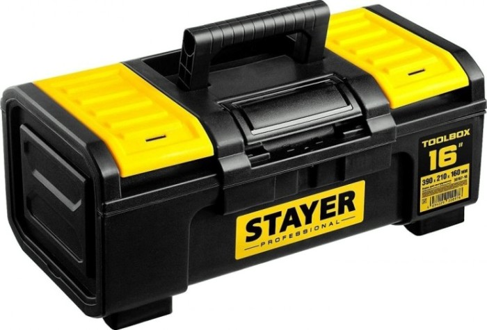 Ящик для инструмента STAYER TOOLBOX-16 пластиковый, professional [38167-16]