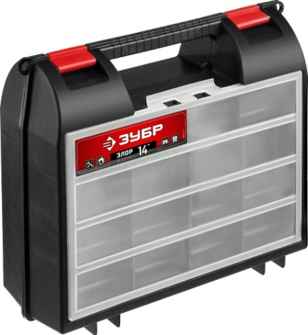 Ящик для инструмента ЗУБР ЭЛОР-14 пластиковый [38035-14_z01]