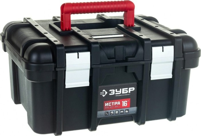 Ящик для инструмента ЗУБР ИСТРА-16 пластиковый, профессионал [38132-16_z01]