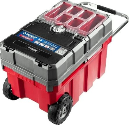 Ящик для инструмента ЗУБР "МЕГА-БОКС" серия "ПРОФЕССИОНАЛ" 38133-24 [38133-24]