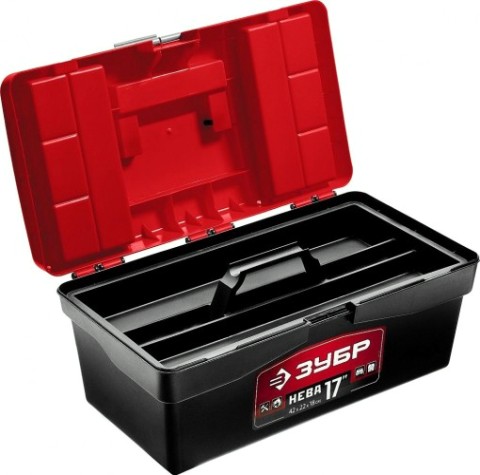 Ящик для инструмента ЗУБР НЕВА-17 пластиковый, [38323-17]