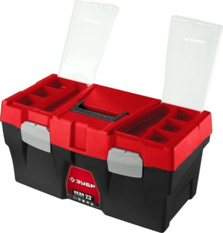 Ящик для инструмента ЗУБР НЕВА-23 пластиковый, [38323-23]