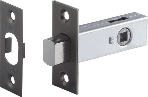 Задвижка дверная НОРА-М З-45 "Графит" [17215]