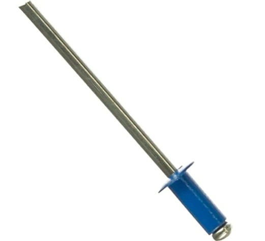 Заклепка алюминиевая Кобальт 910-959 вытяжные 3,2х8 мм, синие ral 5005 (50 шт.) Заклепка алюминиевая Кобальт 910-959 вытяжные 3,2х8 мм, синие ral 5005 (50 шт.)