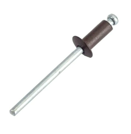 Заклепка алюминиевая Кобальт 911-024 вытяжные 4,0х10 мм, коричневые ral 8017 (50 шт.) Заклепка алюминиевая Кобальт 911-024 вытяжные 4,0х10 мм, коричневые ral 8017 (50 шт.)