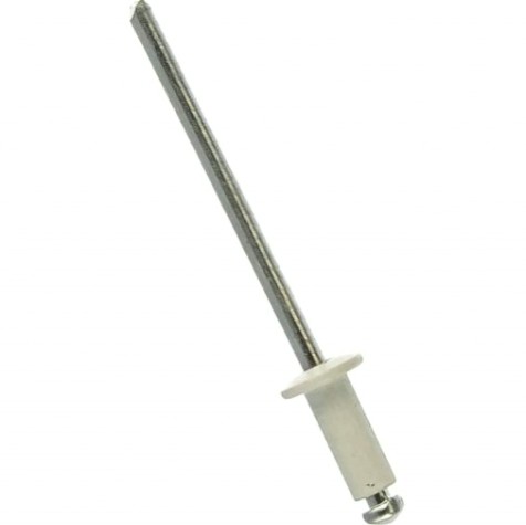 Заклепка алюминиевая Кобальт 911-048 вытяжные 3,2х8 мм, белые ral 9003 (50 шт.) Заклепка алюминиевая Кобальт 911-048 вытяжные 3,2х8 мм, белые ral 9003 (50 шт.)