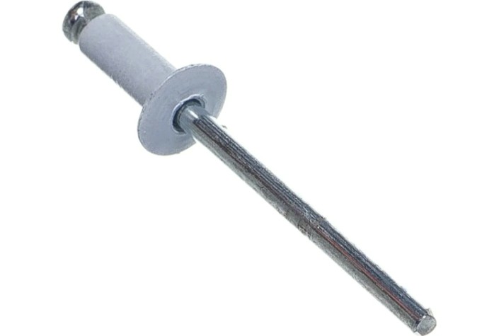 Заклепка алюминиевая Кобальт 911-055 вытяжные 4,0х10 мм, белые ral 9003 (50 шт.) Заклепка алюминиевая Кобальт 911-055 вытяжные 4,0х10 мм, белые ral 9003 (50 шт.)