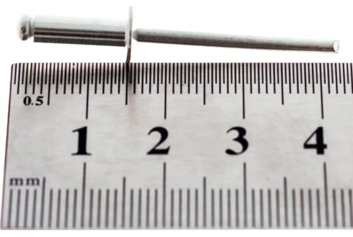 Заклепка алюминиевая Кобальт 918-504 вытяжные 4,0х12 мм (500 шт.)