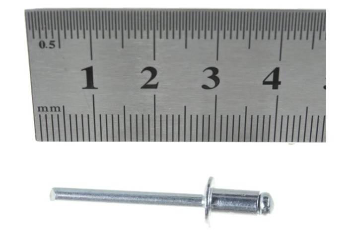 Заклепка алюминиевая Кобальт 918-535 вытяжные 4,8х8 мм (500 шт.)