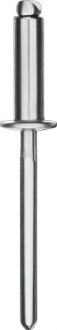 Заклепка из нержавеющей стали KRAFTOOL Inox 4.8х10 мм, 500 шт [311705-48-10]
