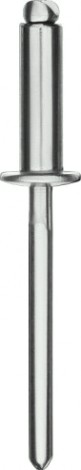 Заклепка из нержавеющей стали KRAFTOOL Inox 6.4х12 мм, 250 шт [311705-64-12]