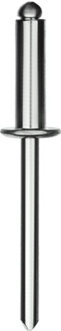 Заклепка стальная KRAFTOOL Steel 4.0х12 мм, 1000 шт [311703-40-12]