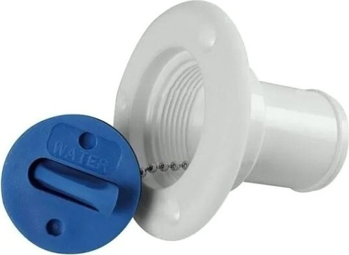 Заливная горловина для бака под воду SEAFLO белая, патрубок 40 мм [SFCW1-01]