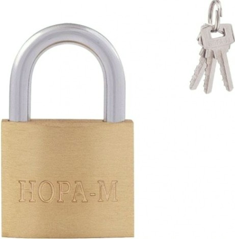 Замок навесной НОРА-М ЗН-207 "Латунь" 30мм [6687]