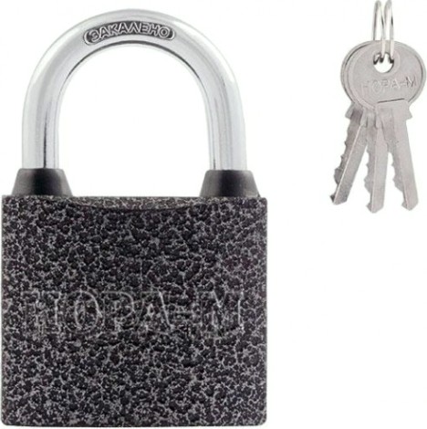 Замок навесной НОРА-М ЗН-212 "Темный" 38мм [6705]