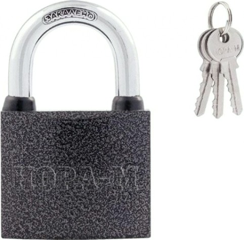 Замок навесной НОРА-М ЗН-212 "Темный" 50мм [6706]