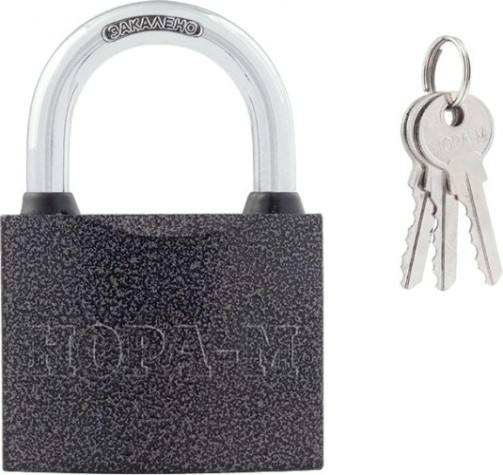 Замок навесной НОРА-М ЗН-212 "Темный" 70мм [12972]