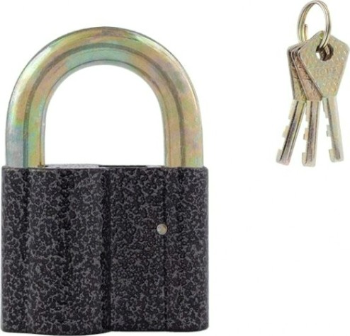 Замок навесной НОРА-М ЗН-409 "Серый" 60мм [13805]