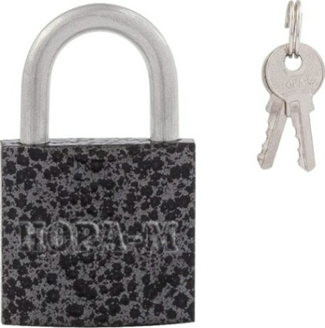 Замок навесной НОРА-М ЗН-800 "Темный" 20 мм [16806]