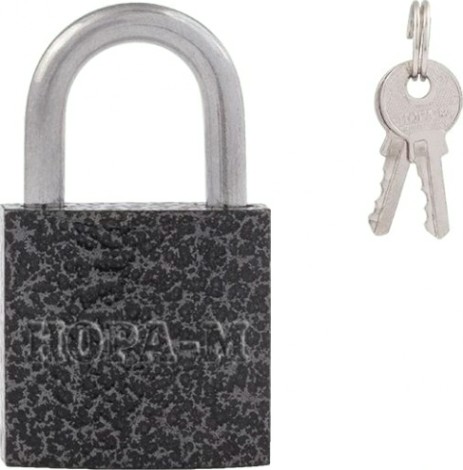 Замок навесной НОРА-М ЗН-800 "Темный" 25 мм [16807]