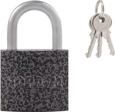 Замок навесной НОРА-М ЗН-800 "Темный" 32 мм [16808]