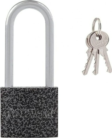 Замок навесной НОРА-М ЗН-800дд с длинной дужкой "Темный" 32 мм [16813]