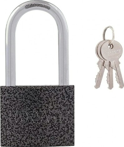 Замок навесной НОРА-М ЗН-800дд с длинной дужкой "Темный" 60 мм [16816]