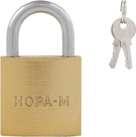 Замок навесной НОРА-М ЗН-810 "Латунь" 25 мм [16876]