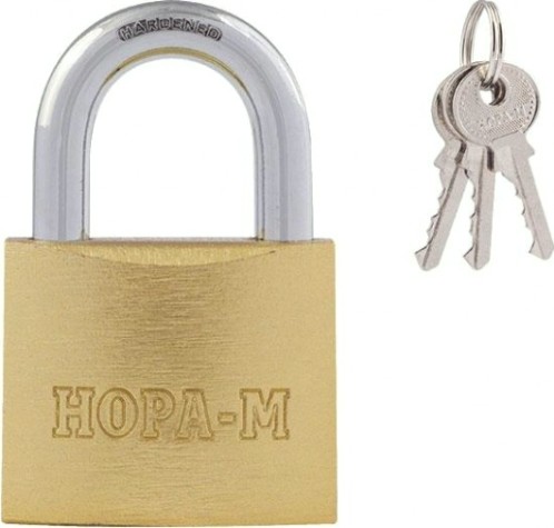 Замок навесной НОРА-М ЗН-810 "Латунь" 50 мм [16879]
