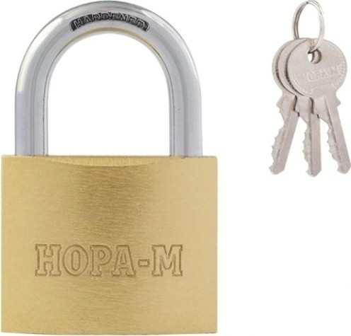 Замок навесной НОРА-М ЗН-810 "Латунь" 63 мм [16880]