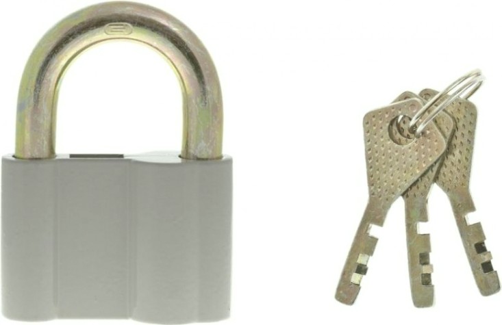Замок навесной СИБРТЕХ ЗН2-26 80 мм [91628]