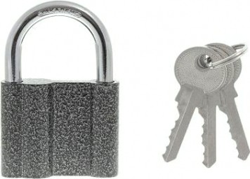 Замок навесной СИБРТЕХ ЗН2-М1 70 мм [91612]