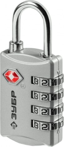 Замок навесной ЗУБР TSA tsa багажный, кодовый, 4 диска, профессионал [37114]