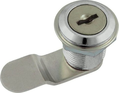 Замок почтовый НОРА-М 6103 ИП для ящика с изогнутой планкой "Хром" [8472]