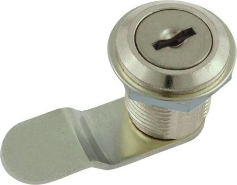 Замок почтовый НОРА-М 6103 ИП для ящика с изогнутой планкой "Никель" [8473]