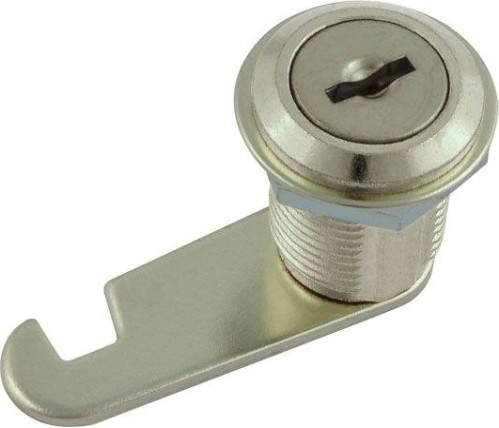 Замок почтовый НОРА-М 6103 ПП для ящика с прямой планкой "Никель" 20 мм [8478]