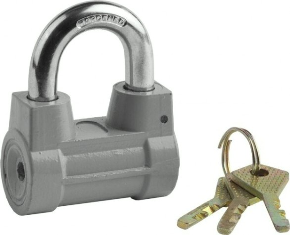 Замок STAYER MASTER навесной облегченный, дисковый механизм секрета, 6 [37149-60]