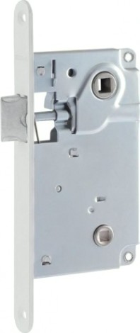 Замок врезной НОРА-М 13-90 мм под фиксатор "Белый" [8558]