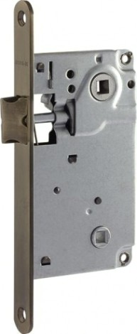 Замок врезной НОРА-М 13-90 под фиксатор "Старая бронза" [8556]