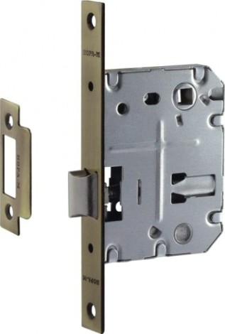 Замок врезной НОРА-М 2070-70 ПП "Старая бронза" [14480]