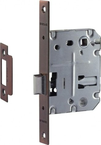 Замок врезной НОРА-М 2070-70 ПП "Старая медь" [14479]